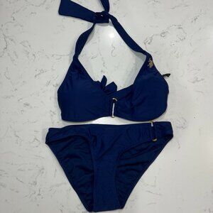 Navy Blue US Polo Assn Bikini